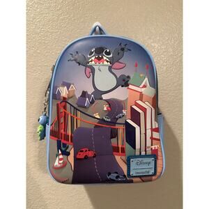 NWOT Loungefly Disney Lilo & Stitch Badness Level Mini Backpack